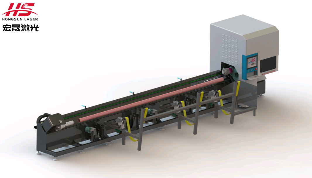 HS416宏晟激光切管机助力赋能护栏行业发展！(图5)